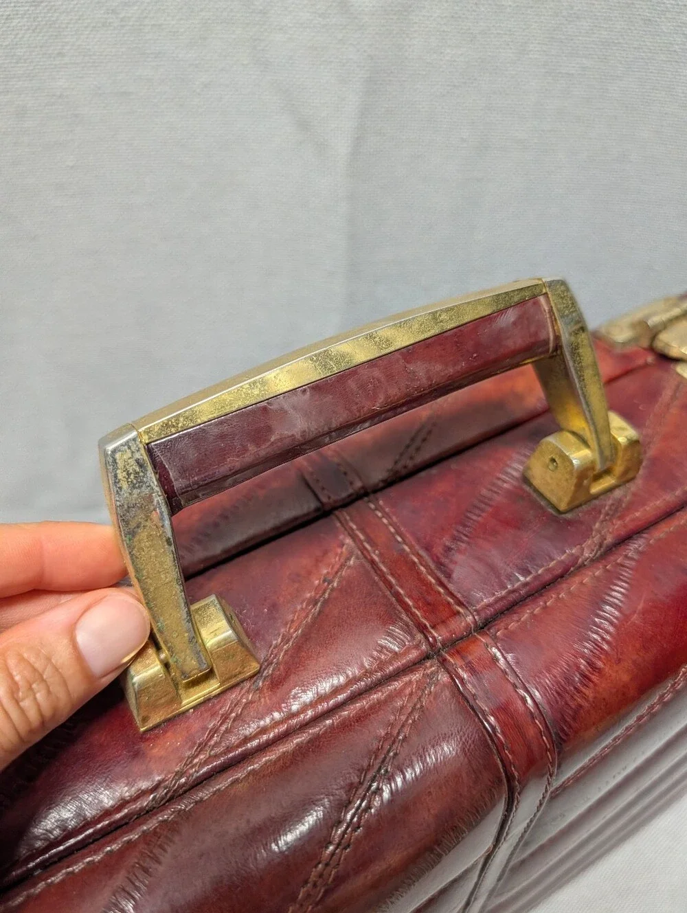 eel skin classic genuine